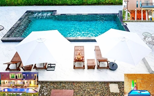 อ่าวคุ้งกระเบน หาดเจ้าหลาว จอดรถได้หลายคัน 7แอร์ ให้เช่าบ้านพักตากอากาศ พูลวิลล่า 3 ชั้น 500ตรว. คฤหาสน์ 800ตรม. ม.บูรพา จันทบุรี 188,999B-M ใหญ่ วิวทะเลสวย อากาศดี 5นอน 7น้ำ KungKrabaen Bay Vacation home ChaoLao Beach for rent Mansion 3-story pool villa Chanthaburi 500sq.wa. 800sq.m. 188,999B-M large beautiful sea view good weather 5bed 7bath parking for many cars 7A/C.หาดเจ้าหลาวถ.เฉลิมบูรพาชลทิต ตำบลคลองขุด อำเภอท่าใหม่ จันทบุรี 22120500ตรว.       500sq.wa.800ตรม.      800sq.m.ผ่านมาตรฐานความสะอาด #ททท.เลี้ยงสัตว์ได้วิ�