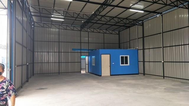 C4397 ให้เช่าโกดังพร้อมออฟฟิศ 200 ตรม. สร้างใหม่ ย่านสายไหม ไฟ 3 เฟส ใกล้ตลาด AC 