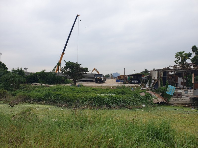 MH0012 ขายที่ 37 ไร่ ติดถนนชัยพฤกษ์ คลองพระอุดม ปากเกร็ด นนทบุรี หน้ากว้างติดแม่น้ำเจ้าพระยา