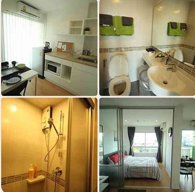 ขายพร้อมผู้เช่า คอนโด ลุมพินี เพลส ศรีนครินทร์-หัวหมาก สเตชั่น1 ห้องนอน (26 ตรม) ใกล้ Airportlink & MRT สายสีเหลือง ราคา 2.49 ล้านบาท !!