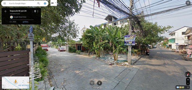 ขายที่ดินเปล่า ถมแล้ว 210 ตร.วา โกสุมรวมใจ 55 แยก 20 (ขนาด 14 X57 เมตร) ห่างถนน วิภาวดี 3 กิโล