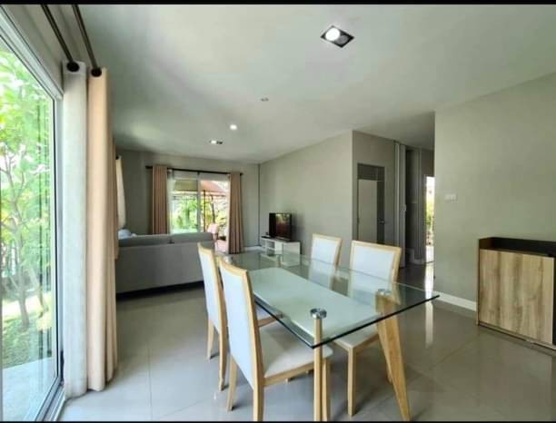 โซนสันทราย ขาย 5.29 ล้าน 54.5 ตรว. บ้านเดี่ยว 2 ชั้น แปลงหัวมุม สไตล์โมเดิร์น ใกล้แยกรวมโชค ใกล้เมือง เดินทางสะดวกสบาย