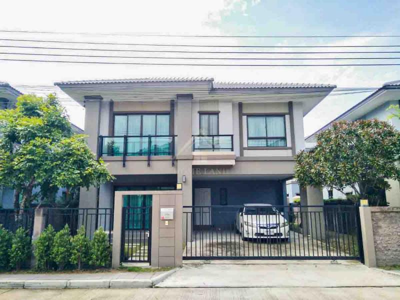 BHL385บ้านเดี่ยว ภัสสร แจ้งวัฒนะ - ชัยพฤกษ์ PASSORN CHAENGWATTHANA-CHAIYAPRUEKที่ตั้ง : ต.บางตะไนย์ อ.ปากเกร็ด จ.นนทบุรีรายละเอียด- เนื้อที่ 54 ตร.ว. พื้นที่ใช้สอย 179 ตร.ม.- 3 ห้องนอน 3 ห้องน้ำ- 2 ที่จอดรถ- 3 แอร์- ต่อเติมเต็ม ครัว- ทิศเหนือ- บ้านอยู่ Private Zone - ค่าส่วนกลาง 2,427 บาท /เดือนสถานที่ใกล้เคียง- เดอะคริสตัล พีทีที ชัยพฤกษ์- เมเจอร์ ฮอลลีวูด ปากเกร็ด- โรบินสัน ไลฟ์สไตล์ ราชพฤกษ์- โฮมโปร ชัยพฤกษ์- โลตัส น