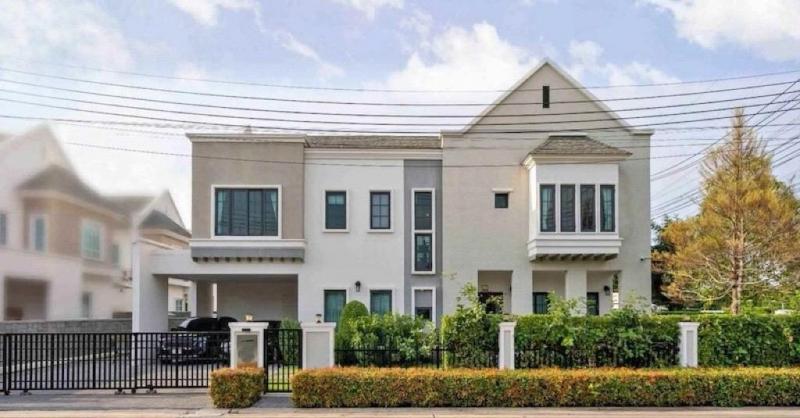 ให้เช่าบ้านเดี่ยว 2 ชั้น หมู่บ้านเดอะเมเธียส กัลปพฤกษ์ - กาญจนาภิเษก บ้านสไตล์ Dutch Colonial เขตบางแค 