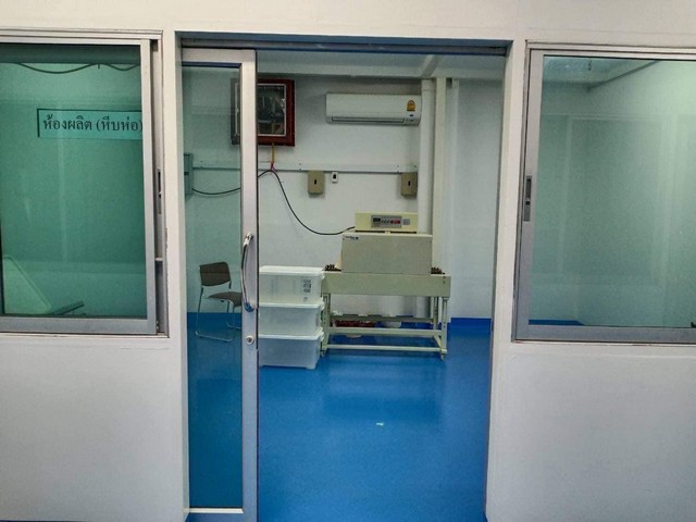 ขายโรงงาน 140 ตร.ว. ผลิตเครื่องสำอางคลองพระอุดมลาดหลุมแก้วปทุมธานีติดถนนกาญจนา