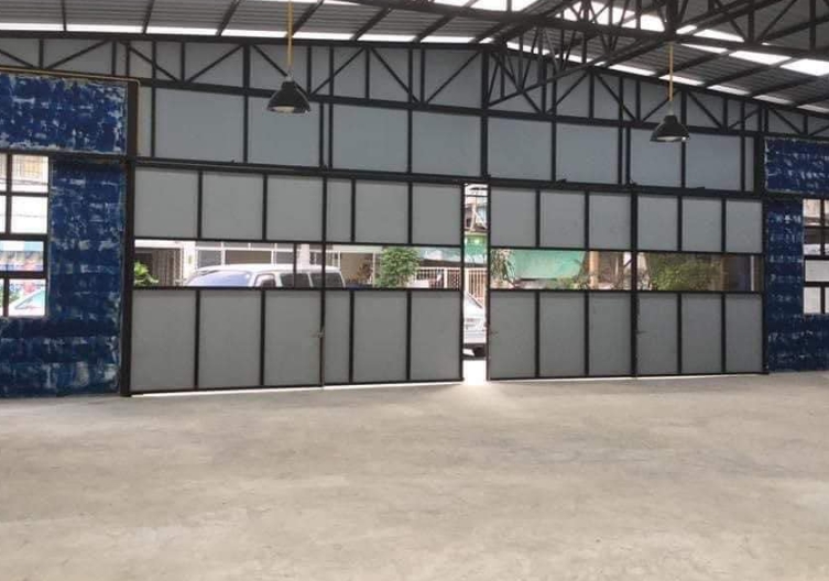 ให้เช่าโกดัง 450ตรม ย่านรามคำแหง บางกะปิ ใกล้แยกลำสาลี