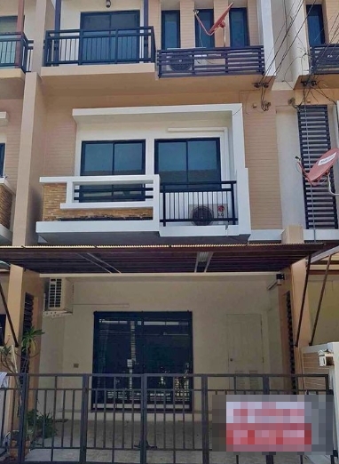 ให้เช่าทาวน์โฮม 3 ชั้น หมู่บ้านไทม์โฮม ซอยหัวหมาก 21 พระราม 9 ซอย 57 