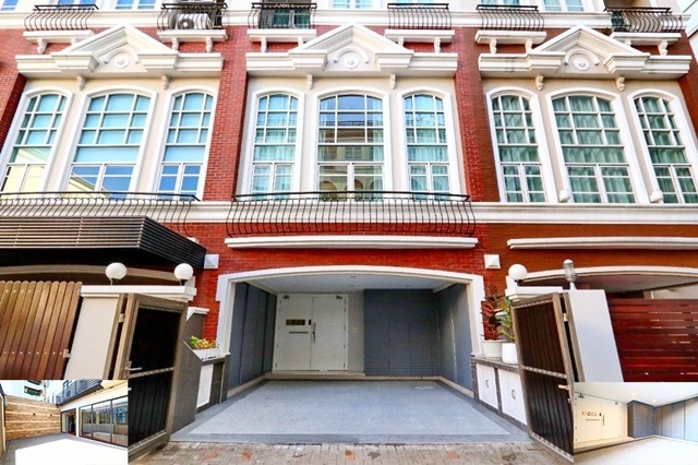 ใจกลางกรุงเทพ เฟอร์ครบครัน MRT ลุมพินี คลองเตย 400 ม. ถ.สาทร ให้เช่าทาวน์โฮม 4 ชั้นหรู 23ตรว. 300ตรม. 4นอน 5น้ำ 4แอร์ สีลม คอมเพล็ก