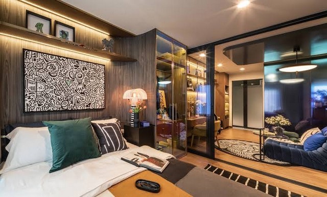 ขายดาวน์คอนโด เดอะ ไลน์ ไวบ์  36.5 ตรม. ชั้น4 ทิศเหนือ  ขายดาวน์ขาดทุน  270,000฿