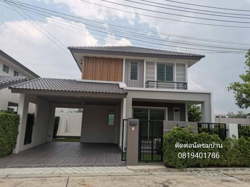 ขายบ้านเดี่ยว มบ.แกรนด์วัลย์เลย์ เลี่ยงหนองมน  บ้านเดี่ยว​ 2 ชั้น​ *หลังหัวมุม