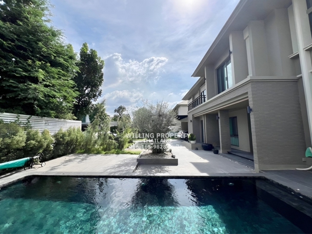 WW2460 ขาย #บ้านเดี่ยว หมู่บ้านแกรนด์ บางกอก บูเลอวาร์ด ราชพฤกษ์-จรัญ  หลังใหญ่สุดในโครงการ ถนนพรานนก-พุทธมณฑล สาย4 #ใกล้ซีคอนบางแค