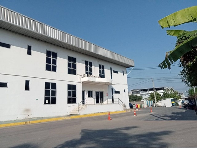 ให้เช่า คลังพื้นที่ 11,112 ตรม. + ออฟฟิต 576 ตรม. บางเพรียง อ.บางบ่อ สมุทรปราการ