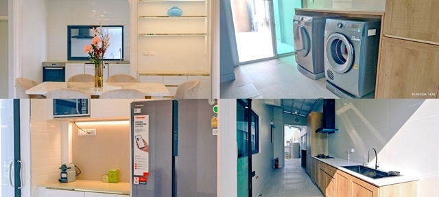 .เมกา บางนา MRT ศรีลาซาล เฟอร์จัดเต็ม รักสัตว์ 63ตรว. เซนโทร บางนา 260ตรม ให้เช่าคฤหาสน์หรู 2 ชั้น  พร้อม 4นอน 4น้ำ 3จอดรถ 5แอร์