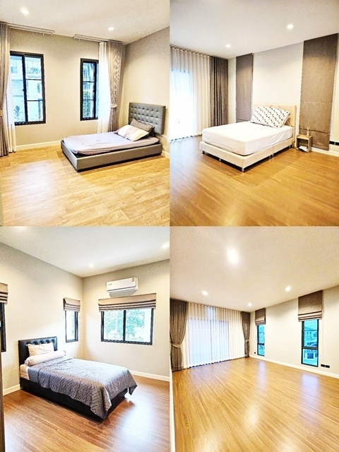 เศรษฐสิริ กรุงเทพ ปทุมธานีโลตัส วัดไพร่ฟ้า ให้เช่าคฤหาสน์ บ้านเดี่ยว 2 ชั้น หลังมุม  ใหญ่มาก74ตรว. 254ตรม. รักสัตว์ 4นอน 4น้ำ 2จอดรถ 4แอร์