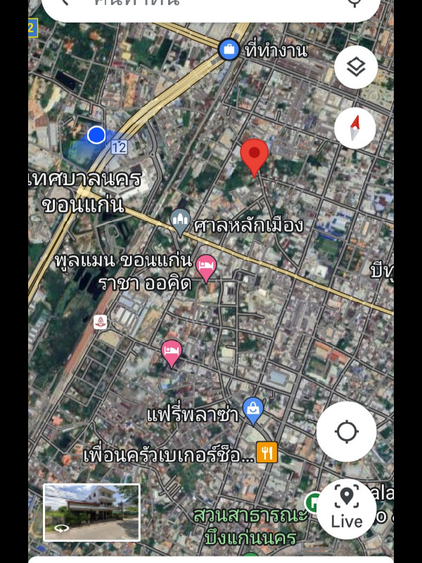 ขายที่ดิน ไข่แดงศูนย์กลางเมืองขอนแก่น จ.ขอนแก่น ทำเลสวย อากาศดี ศูนย์กลางเดินทางสะดวกถนนศรีจันทร์ ถนนมิตรภาพ เหมาะสร้างบ้าน