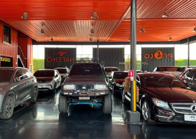 ให้เช่าพื้นที่ ขายตลาดรถ มือสอง ย่านพุทธมณฑลสาย4 พรานนก ติดถนนสายพระเทพ