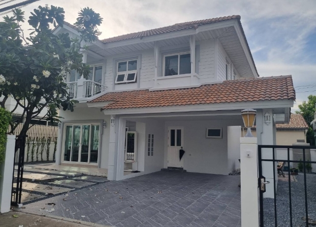 NBS2246 ขายบ้านเดี่ยว2ชั้น  โครงการเพอร์เฟคเพลส ราชพฤกษ์ เนื้อที่ 60 ตรว มี 3 ห้องนอน 3 ห้องน้ำ