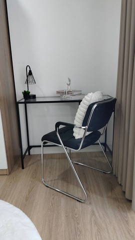 ขายคอนโดหลัง มช พื้นที่ใช้สอย 32.64 ตรม กั้นห้องแบ่งโซนเป็นสัดส่วน