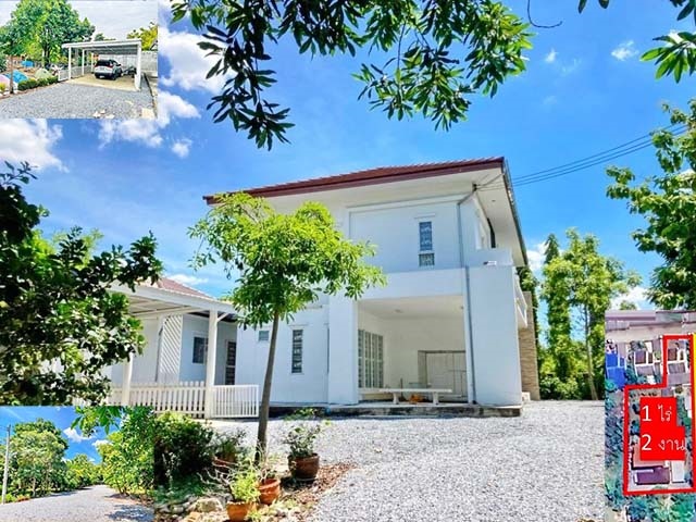 จอดรถได้หลายคัน ที่ดิน 1 ไร่ 2 งาน 404ตรม.ให้เช่าคฤหาสน์ใหญ่มาก! 2 ชั้น พร้อมเรือนครัวไทย พร้อม MRTมหาดไทย โรงพยาบาลลาดพร้าว 