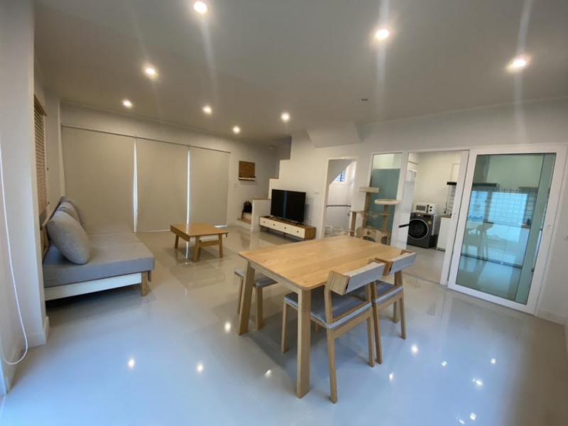 ให้เช่า บ้านแฝด2 ชั้น 3 ห้องนอน 2 ห้องน้ำ สไตล์บ้านเดี่ยว บ้านเย็น ร่มสงบ หลังริม โครงการศุภาลัยย์วิลล์ รามอินทรา 117