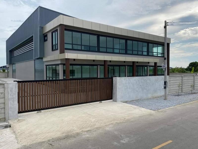 BST596 ให้เช่าและขาย โรงงาน โกดังพร้อมออฟฟิศ มีใบ รง.4 มีหลายขนาดให้เลือก ย่าน บางเลน นครปฐม 