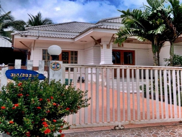 ขายบ้านเดี่ยวชั้ั้นเดี่ยวโครงการ บ้านภูตะวัน อ.หัวหิน จ.ประจวบคีรีขันธ์  PAL ZA_140