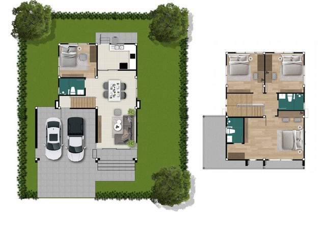 เปิดจองเฟส2โครงการทรัพย์มีนา3 ( บ้านเดี่ยวหลังใหญ่ ) ปิ่นเกล้า - ศาลายา