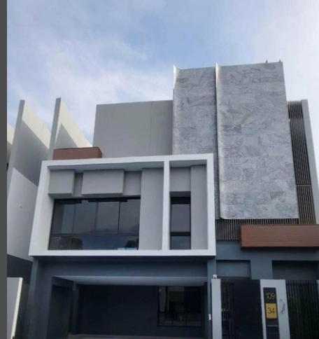 ให้เช่าบ้านเดี่ยว 3ชั้น  Bugaan krungthep kreetha มีลิฟท์ สระว่ายน้ำ 