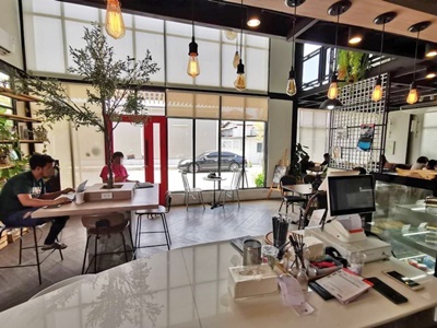 เซ้ง ร้านกาแฟ คาเฟ่ สวยมาก ซอยอ่อนนุช46 ย่านชุมชน ย่านหอพัก และหมู่บ้านใหญ่ๆ