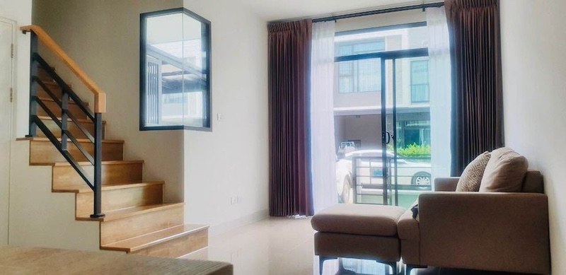 BS775 ขายทาวน์โฮม 2 ชั้น  พลีโน่ ปิ่นเกล้า-จรัญ Pleno Pinklao-Charan 3 ห้องนอน, 2 ห้องน้ำ, 1 โถงนั่งเล่น