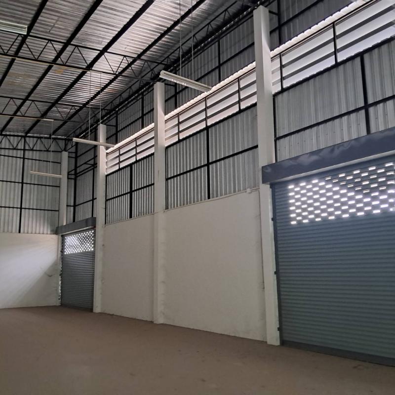 รหัสทรัพย์ R2977 ให้เช่า โกดังพร้อมสำนักงาน 2ชั้น ย่าน บางเลน นครปฐม มี 2 โกดังให้เช่าติดกัน