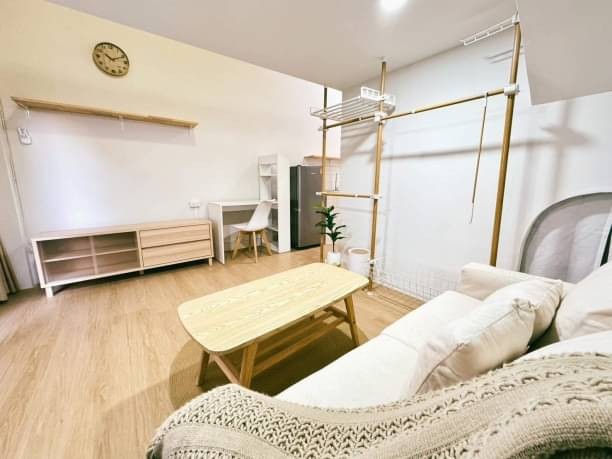 ขาย 1.75 ล้าน 30.45 ตรม. เคียงมอ คอนโดมิเนียม 1 ห้อง Duplex 2 ชั้น รีโนเวทใหม่ สไตล์มินิมอล ติดรั้วมช.