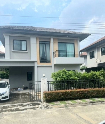 WW109Q ขาย บ้านเดี่ยว 2 ชั้น หมู่บ้านไลฟ์ บางกอก บูเลอวาร์ด ซอย รามอินทรา 65 #ใกล้CDC