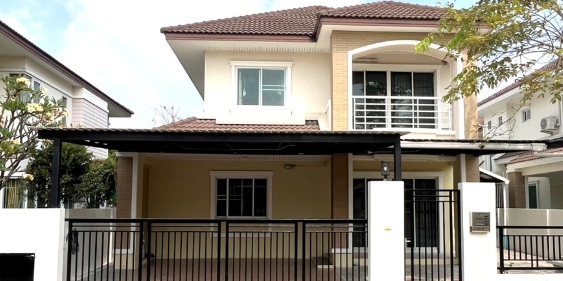  ให้เช่าบ้านเดี่ยว 2ชั้น สัมมากร ราชพฤกษ์ นนทบุรี 4 นอน 3 น้ำ