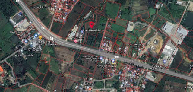 ขายที่ดิน 18 ไร่ ติดถนนหลัก กันทรลักษ์-ศรีสะเกษ  ต.กระแชง อ.กันทรลักษ์ จ.ศรีสระเกษ