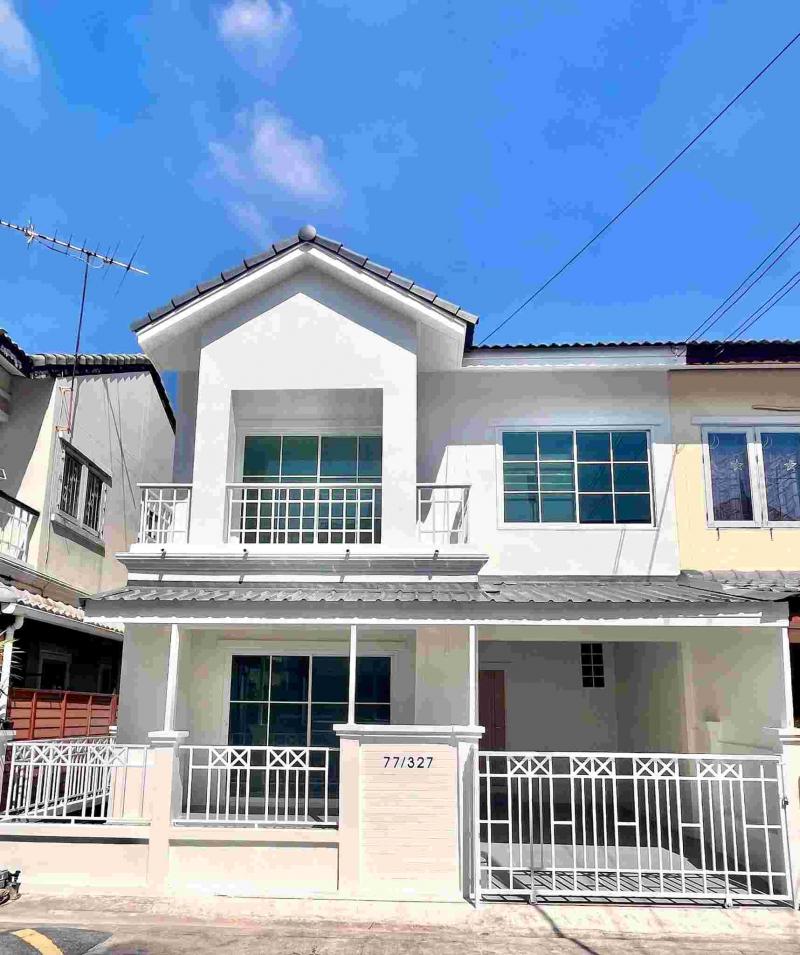 ขายด่วน ทาวน์โฮมสไตล์มินิมอล รีโนเวทใหม่ หมู่บ้านฟ้าปิยรมย์ ย่านลำลูกกา