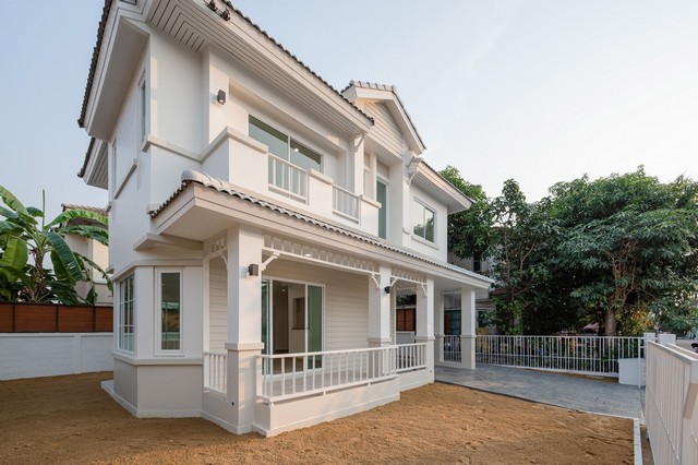 ชัยพฤกษ์ ติวานนท์-ราชพฤกษ์1  บ้านมือสองตกแต่งใหม่ หน้าโครงการติดถนนใหญ่