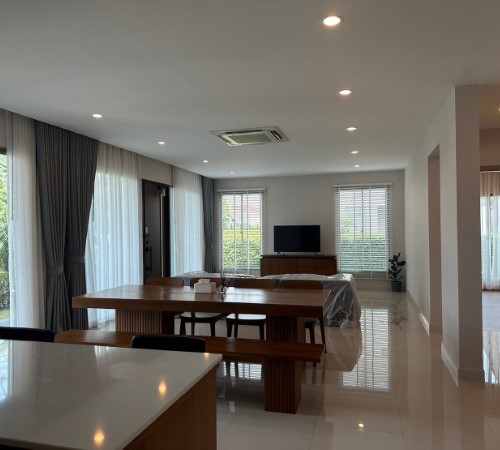 บ้านเดี่ยว???????????? ???????????????? ????????????????????????-????????????????????????????????มี4นอน5น้ำตกแต่งสวยเฟอร์ครบเช่า150,000บาท