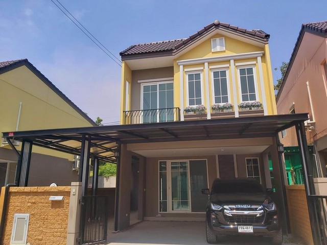 RH01329 ให้เช่าบ้านสภาพใหม่ สไตล์อิตาลี  Golden Neo2 Rama2 บ้านเปล่า ไม่มีเแอร์ติดต่อAgent  : คุณเด่นชัย 09-8481-8989         :06-2839-4747 Line   :0984818989          : https://line.me/ti/p/ezz8HbMifz         : แอดไลน์ แคปหน้าจอสอบถามได้เลยครับโครงการ ,โกลเด้น นีโอ 2 พระราม 2บ้านแฝด 2 ชั้น เนื้อที่บ้าน30ตร.วา  4ห้องนอน 3ห้องน้ำ 2ที่จอดรถ ต่อเติมหลังคาโรงจอดงอำนวยความสะดวก : รปภ.24ชั่วโมง ฟิตเนส คลับเฮ้าส์ สระว่ายน้ำ สวนสาธารณะ สนามเด็กเล่นใกล้วัดพัน