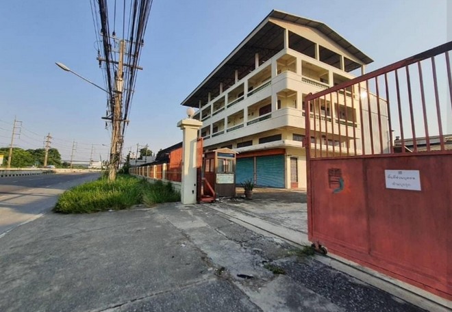 NKO934 ขายและให้เช่าที่ดินพร้อมอาคาร 3.5 ชั้น 6 คูหา พร้อมโกดังโรงงาน ติดถนนใหญ่ รังสิต ปทุมธานี346