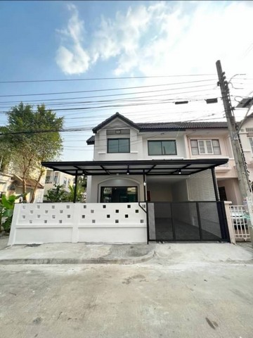 มบ. อักษรา (บางบัวทอง) 3 ห้องนอน รีโนเวทสวย ทำเลดี ใกล้รถไฟฟ้าสายสีม่วง เซ็นทรัลเวสต์เกต