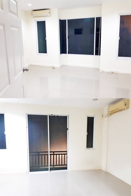 ตลาดปัฐวิกรณ์ MRT ลาดพร้าว 101 ให้เช่าทาวน์โฮม 3 ชั้น 23ตรว. 180ตรม. สภาพดี 3นอน นวลจันทร์50-68  ประดิษฐ์มนูธรรม  4น้ำ 2จอดรถ 2แอร์