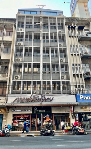 ให้เช่าอาคารพาณิชย์ 7 ชั้น 2 คูหา ถนนจักรวรรดิ เยาวราช เขตสัมพันธวงศ์ ใกล้MRTสามยอด