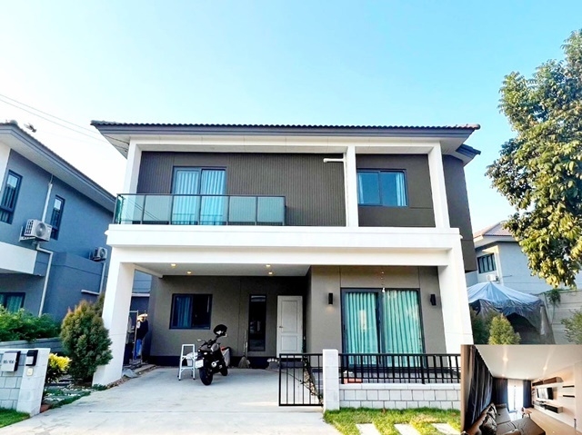 ให้เช่าบ้านเดี่ยวหรู 2 ชั้น เซ็นโทร 54ตรว. 254ตรม. ถูกสุดใน 3โลก บางใหญ่ 4นอน MRT คลองบางไผ่  5น้ำ 2จอดรถ 5แอร์ เฟอร์ครบ 