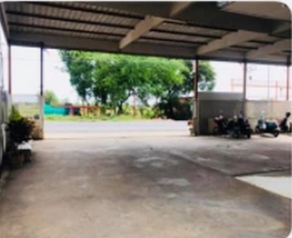 ให้เช่าโกดังสินค้า เนื้อที่ 3 ไร่ พื้นที่โกดัง 600 ตร.ม  พร้อมสำนักงาน 400 ตารางเมตร คลองควาย สามโคก ปทุมธานี