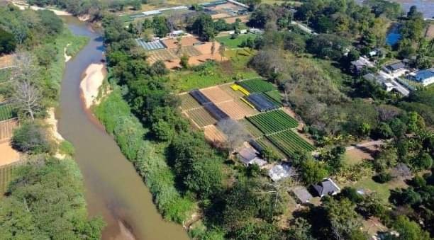 ที่ดินติดแม่น้ำปิง #โซนแม่ริม ขาย 8.5 ล้าน 2-1-16 ตรว. #สันโป่ง พื้นที่สี่เหลี่ยม น่าลงทุน สามารถพัฒนา สร้างพูลวิลล่าได้ ราคานี้หายาก