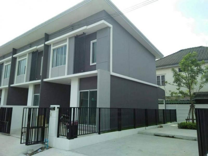 ขายทาวน์เฮาส์2ชั้นโครงการพฤกษาวิวล์100พหลโยธิน-คลองหลวงย่านคลอง2หลังมุมโซนหน้าโครงการ 