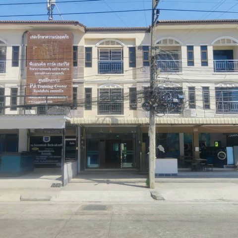 ให้เช่า / ขาย อาคารพาณิชย์  35 ตรว.  แถววัดอู่ตะเภา อมตะนคร จ.ชลบุรี ให้เช่า 13,000 / เดือน