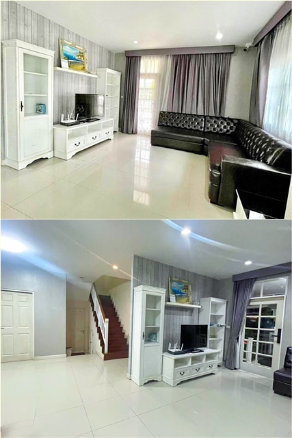 บุราสิริ by แสนสิริ ให้เช่าบ้านเดี่ยว 2 ชั้น สไตล์ ENGLISH COUNTRY 62ตรว. 167ตรม. ปัญญาอินทรา ตรงปก! แฟชั่น เลียบคลองสอง หทัยราษฎร์