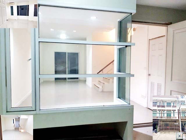 ประดิษฐ์มนูธรรม นวลจันทร์50-68   ให้เช่าทาวน์โฮม 3 ชั้น 23ตรว. 180ตรม. สภาพดี 3นอน 4น้ำ 2จอดรถ 2แอร์ ตลาดปัฐวิกรณ์ MRT ลาดพร้าว 101 